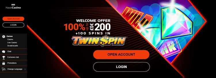 Nextcasino review