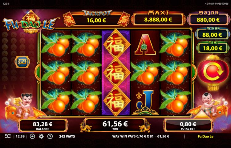 Fu Dao Le gokkast bally review big win 6