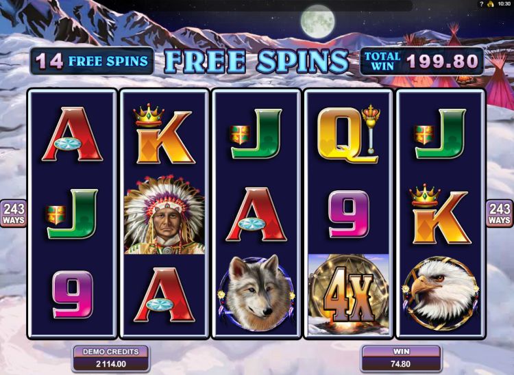 Mystic Dreams Microgaming bonus big win